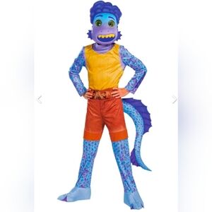 Pixar Luca Alberto Deluxe Child Costume Halloween Cosplay Size 3-4T New!